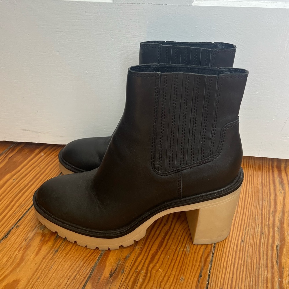 Dolce Vita, Caster H2O Booties in black leather